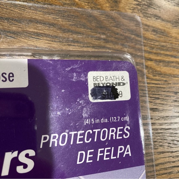 ❤️‍🔥 (5/$20) NWT 5in Felt Protectors - 4 Pieces - Picture 2 of 3